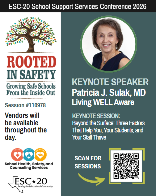 Flyer with tress sharing breakout sessions for upcoming Summit