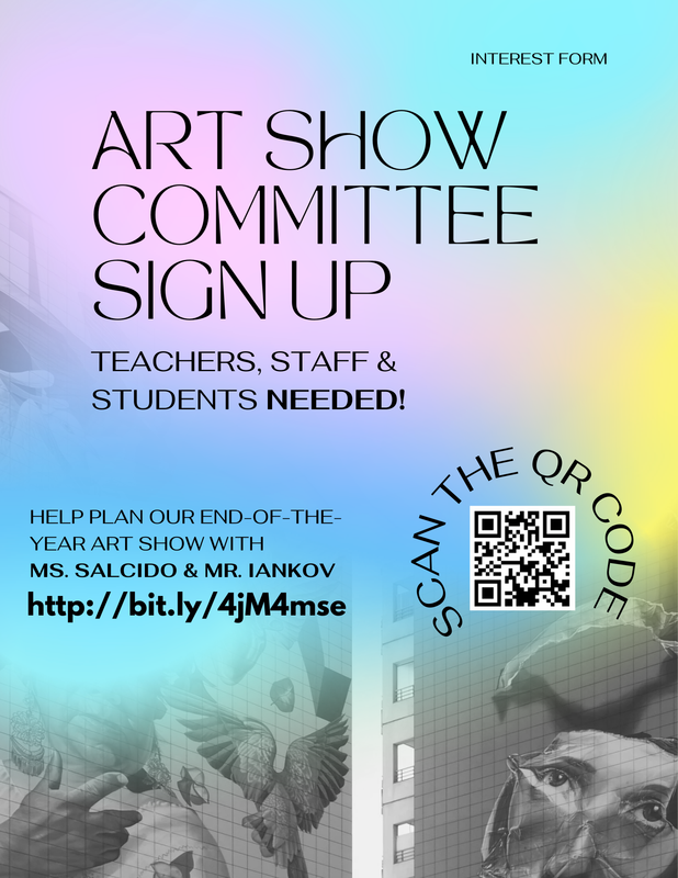 Art show flyer