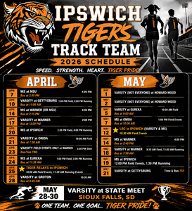 2026 track & golf schedules
