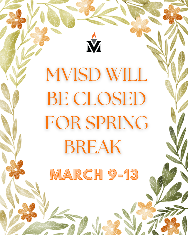 MVISD spring break