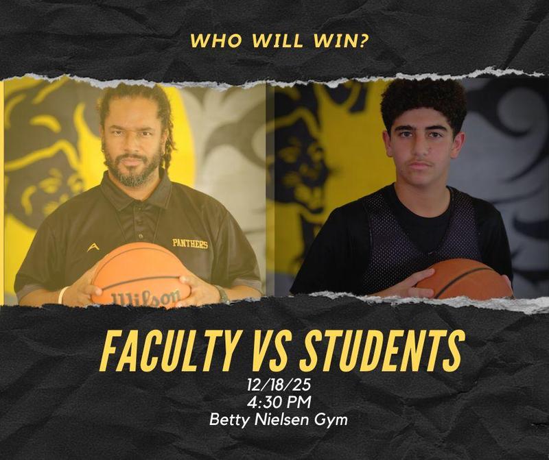 Faculty vs Students Basketball game