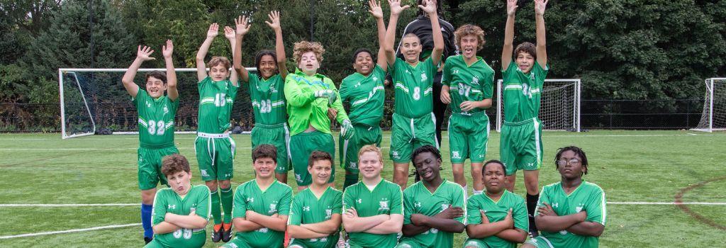 DVFriends JV Boys Soccer Team Fall 2024
