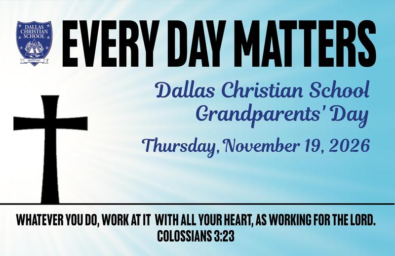 Grandparents' Day - Thursday, Nov. 19