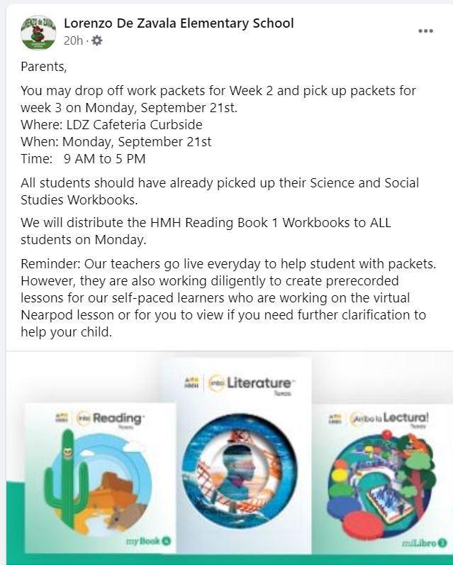 Week 3 Reading Workbook and Packet Distribution Featured Photo