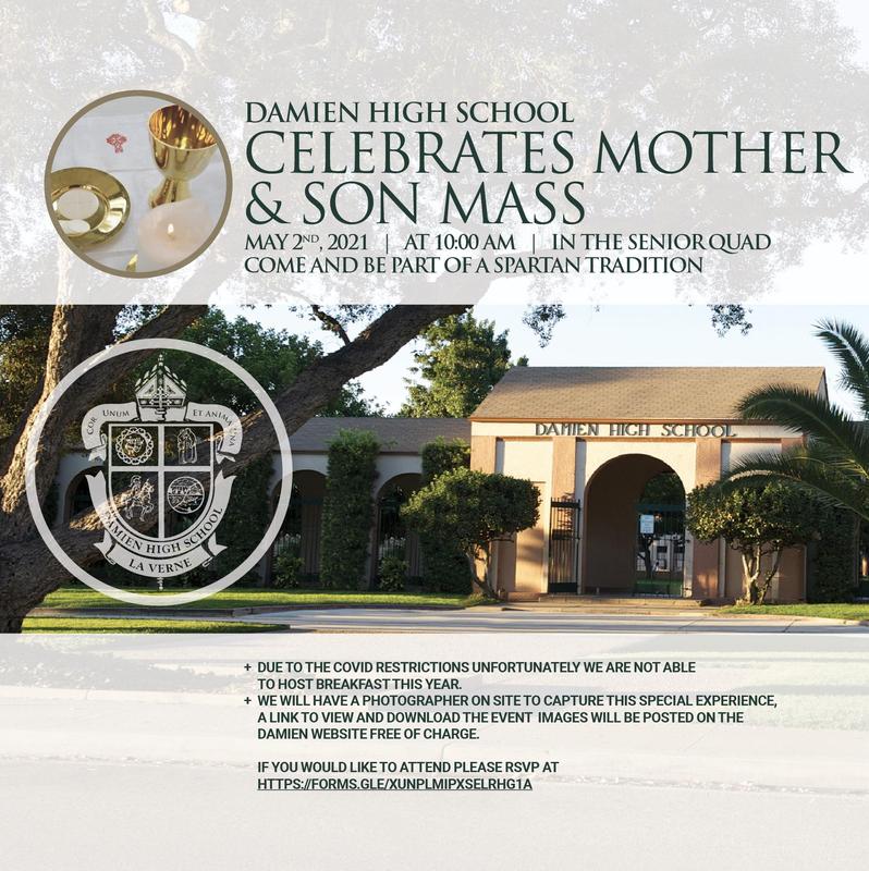 Please join us for Mother & Son Mass on Sunday, May 2, at 10:00 a.m. Featured Photo