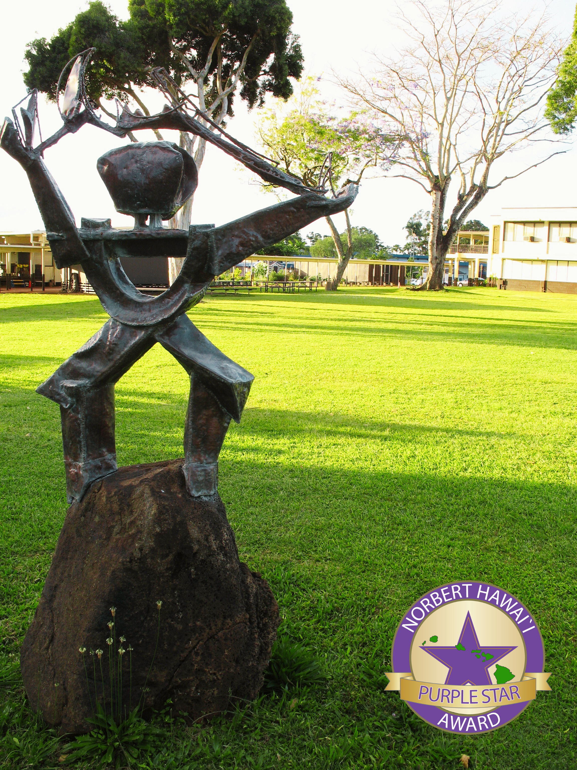 Norbert Award- Warrior Statue