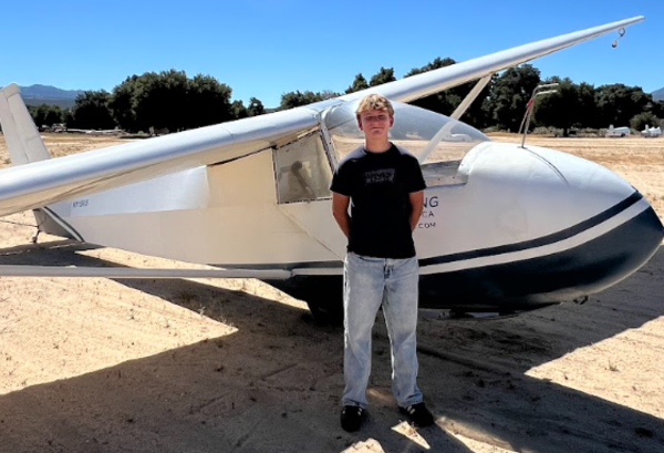 Aviation Student, Carson Anady, has flown a glider SOLO at the young age of 14!