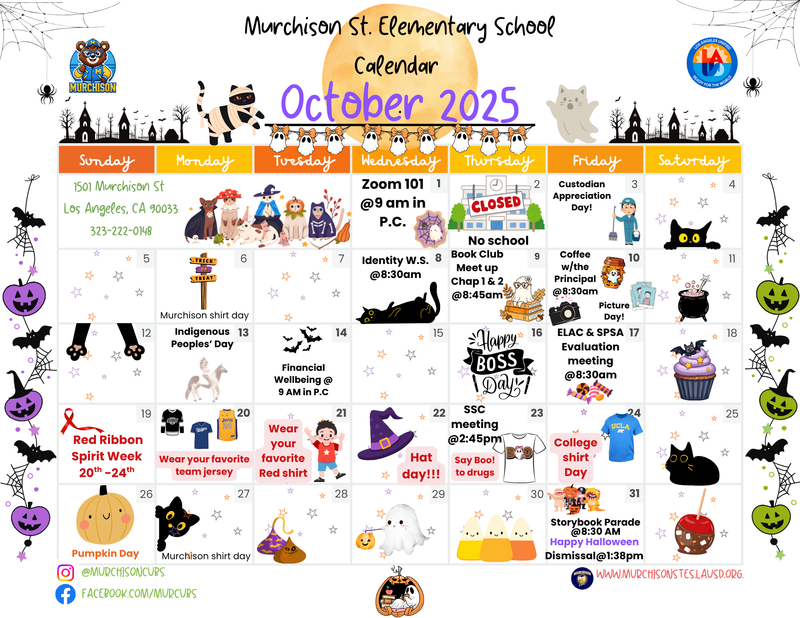 English Calendar