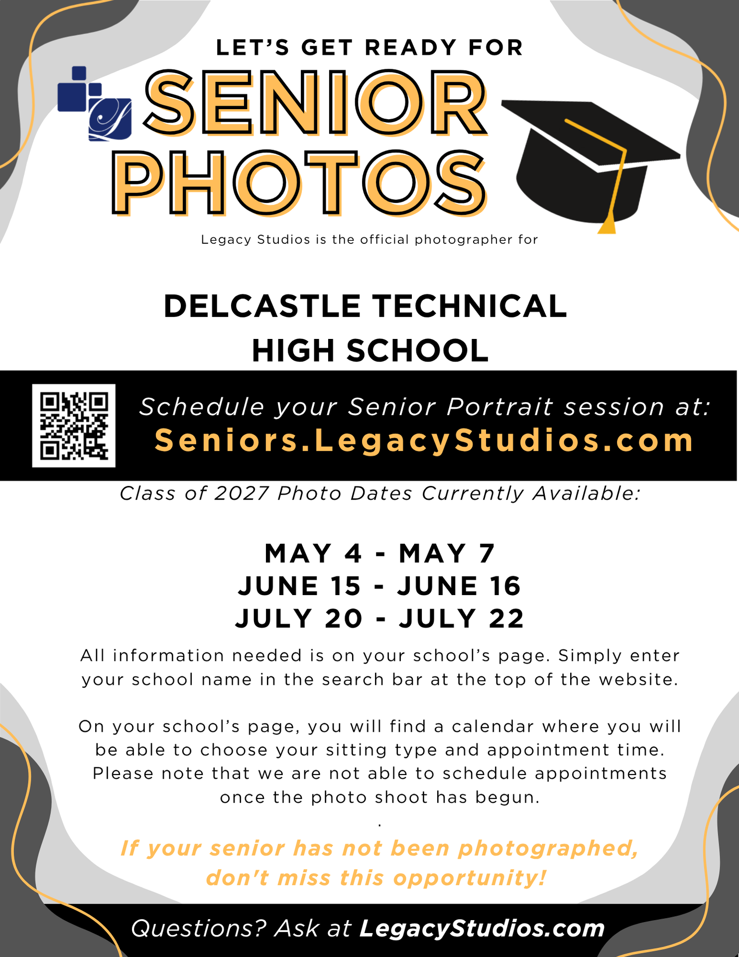 Class of 2027 Senior Pictures