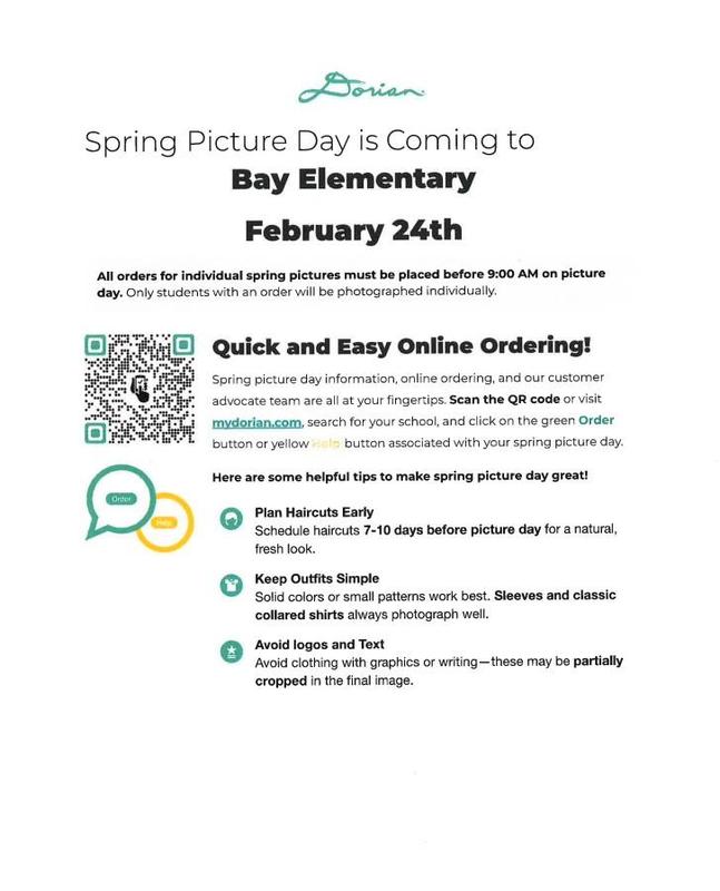 Picture Day Flyer English