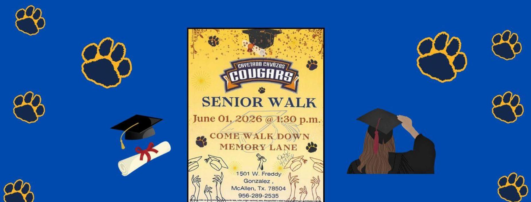 Senior Walk June 1st at 1:30 PM