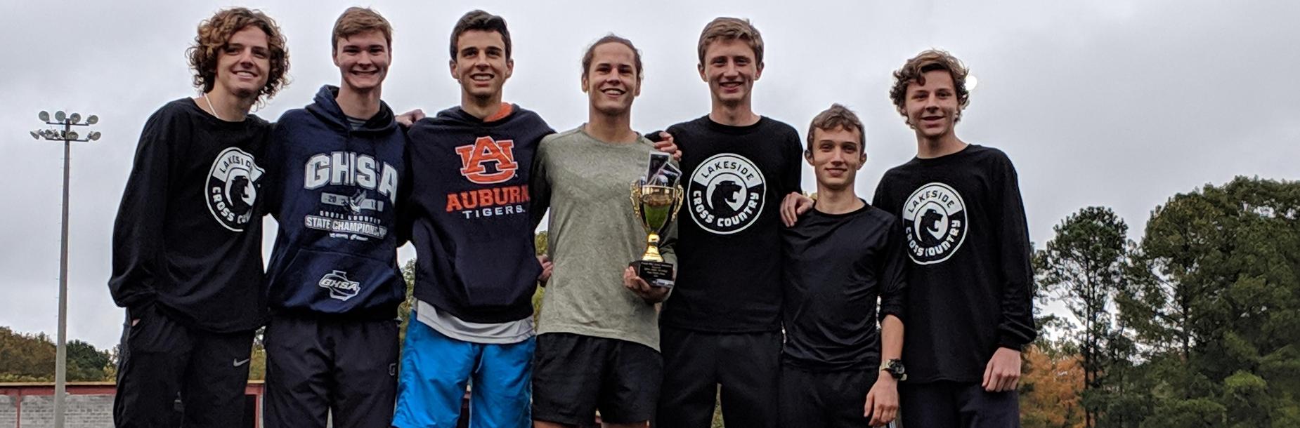 Picture of boys cross country team