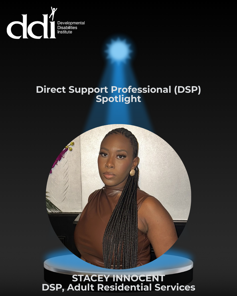 DDI DSP Spotlight; Stacey Innocent pictured