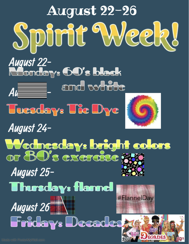 Spirit Week Big Bear Middle School