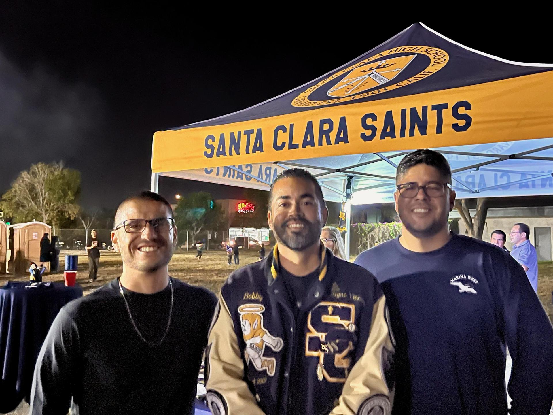 SC Alumni -Hull Boys at Santa Clara Football Game