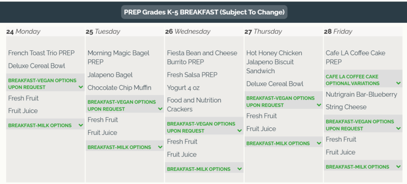 Breakfast for the Week! ¡Desayuno para la semana!