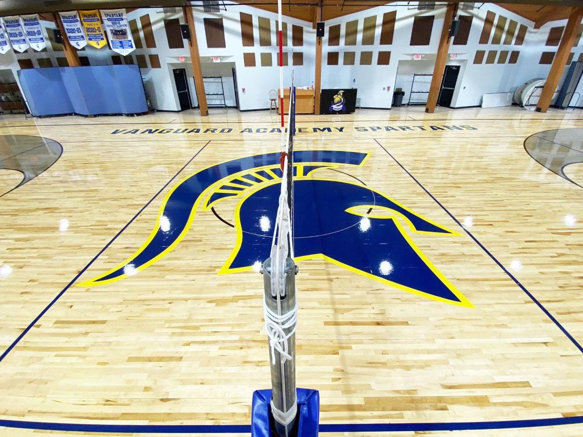 Vanguard Rembrandt Secondary unveiled the new gym floor / Vanguard