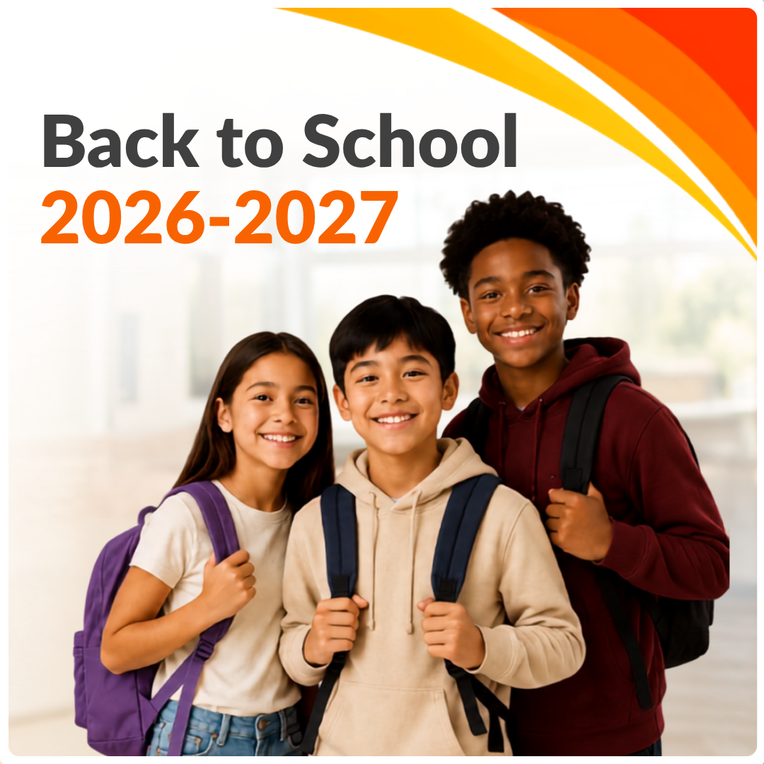 Students ready for the 2026-2027 school year