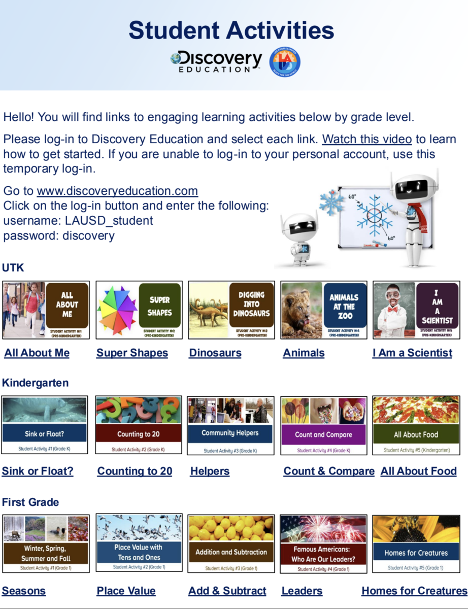 Student Resources – Elementary Literacy – P-12 Instruction
