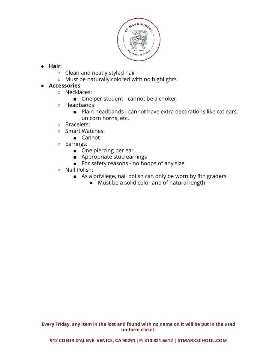 Dress Code