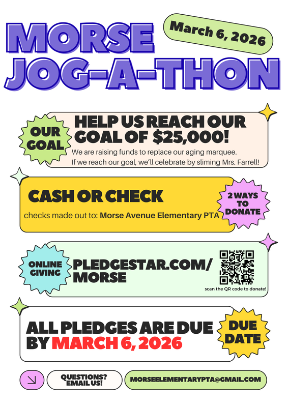 Morse Elementary Jog-A-Thon Information