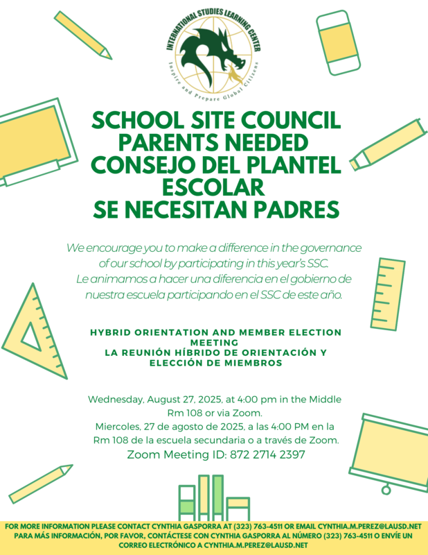 SSC Meeting Flyer