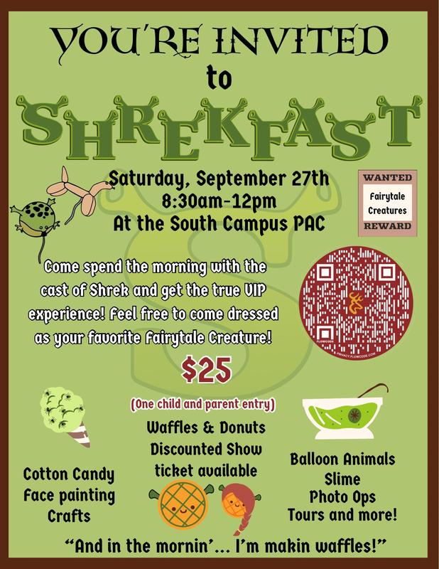 Shrekfast flyer