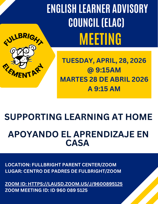 ELAC Meeting Featured Photo