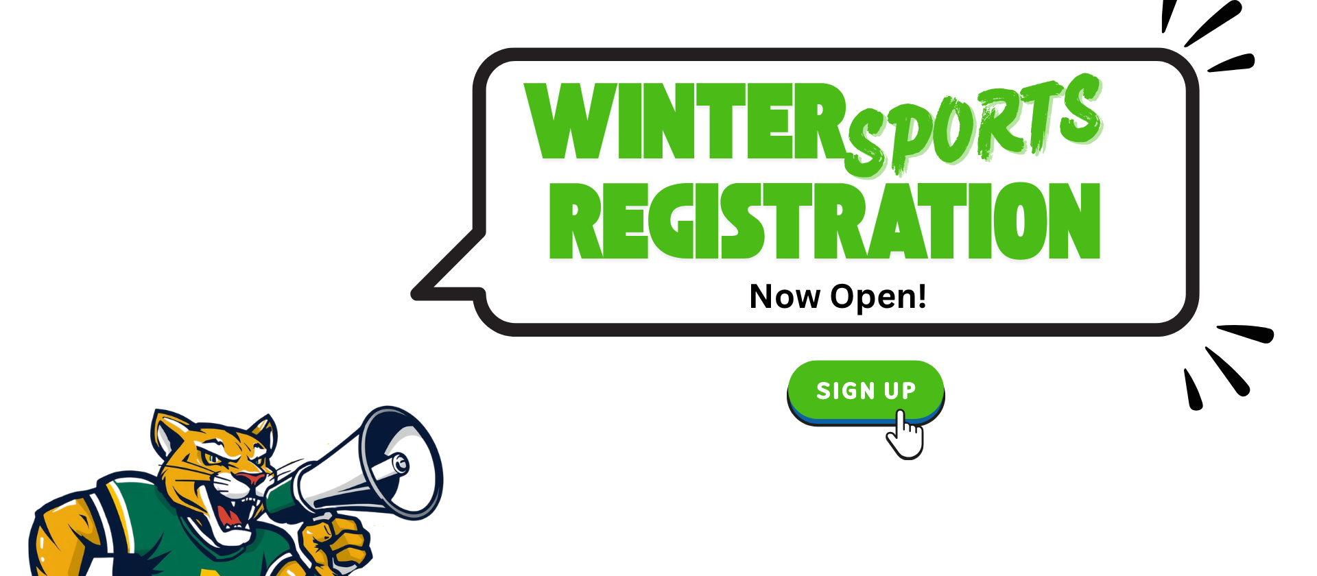 Winter Sports Registration Now Available