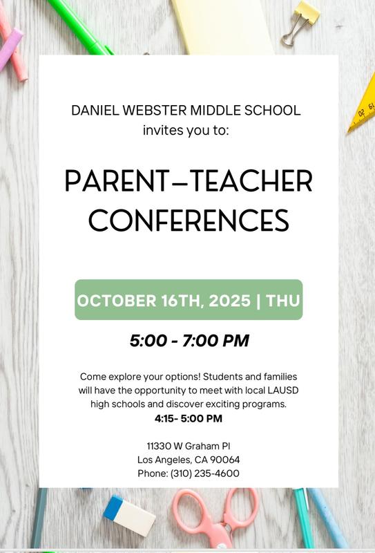 Parent teacher conf. 2025