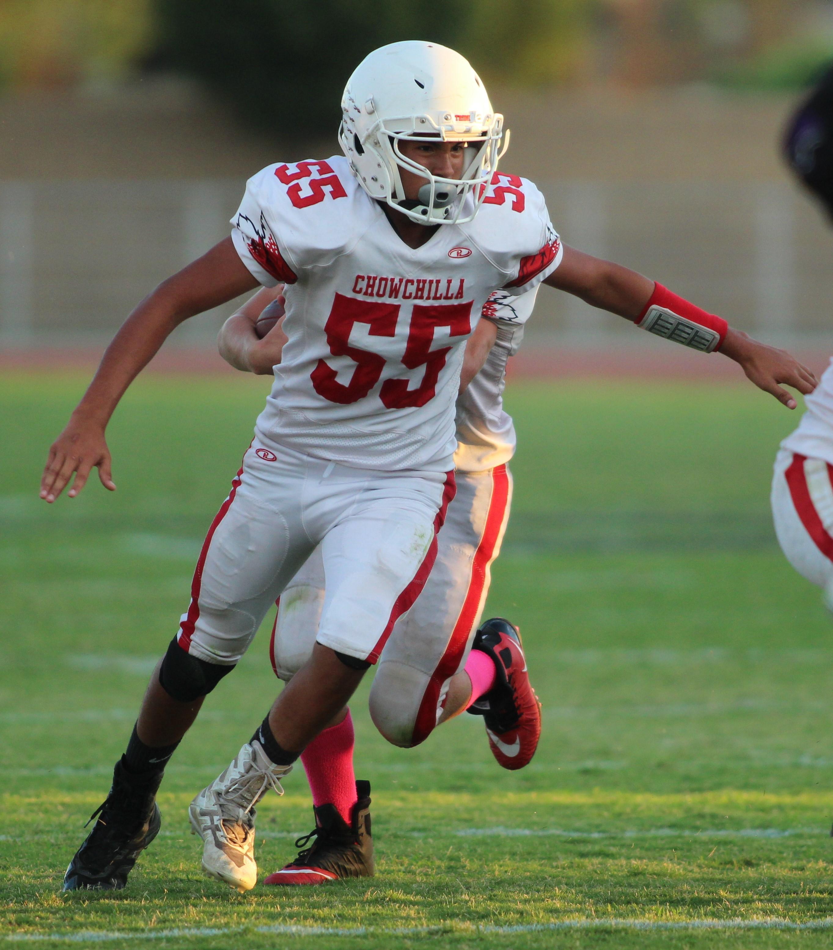 JV Football at Washington Union, October 5, 2018 CUHS Videos & Photos