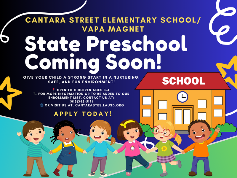 Preschool coming soon