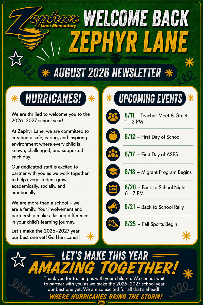 August 2026 Newsletter