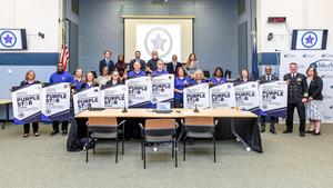 purple star recognition