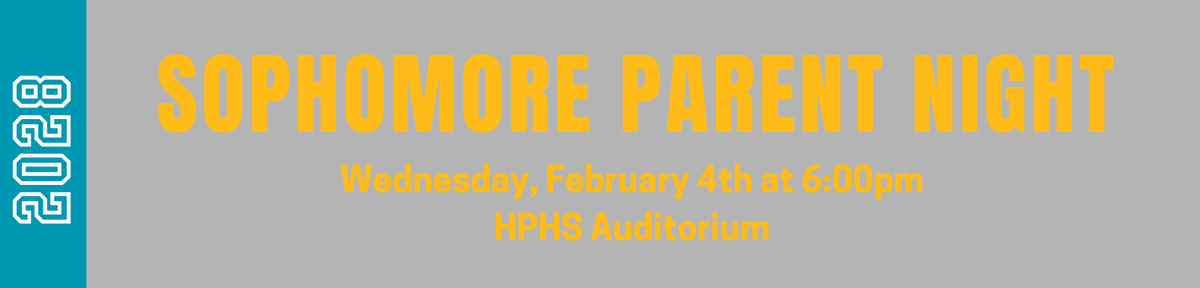 Soph Parent Night