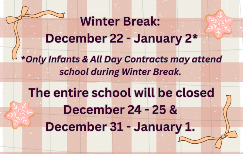 dates for winter break