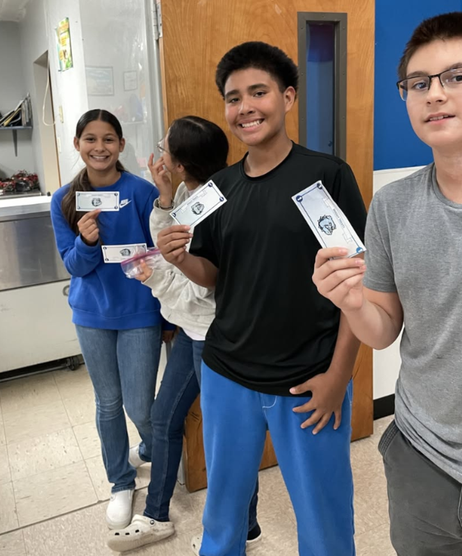 Student money winners