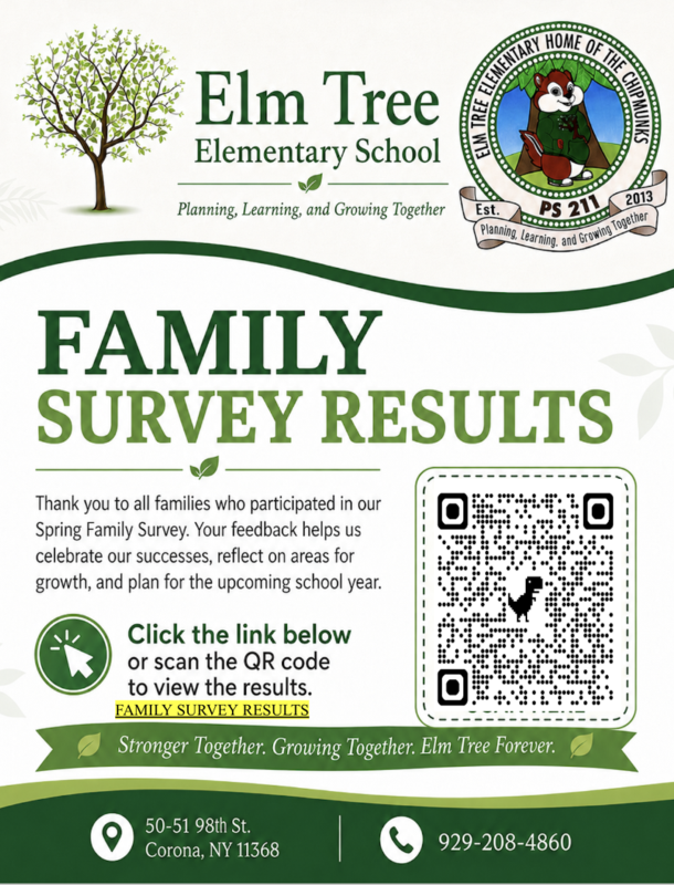 Family Survey poster English