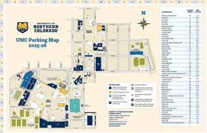 UNC PARKING MAP