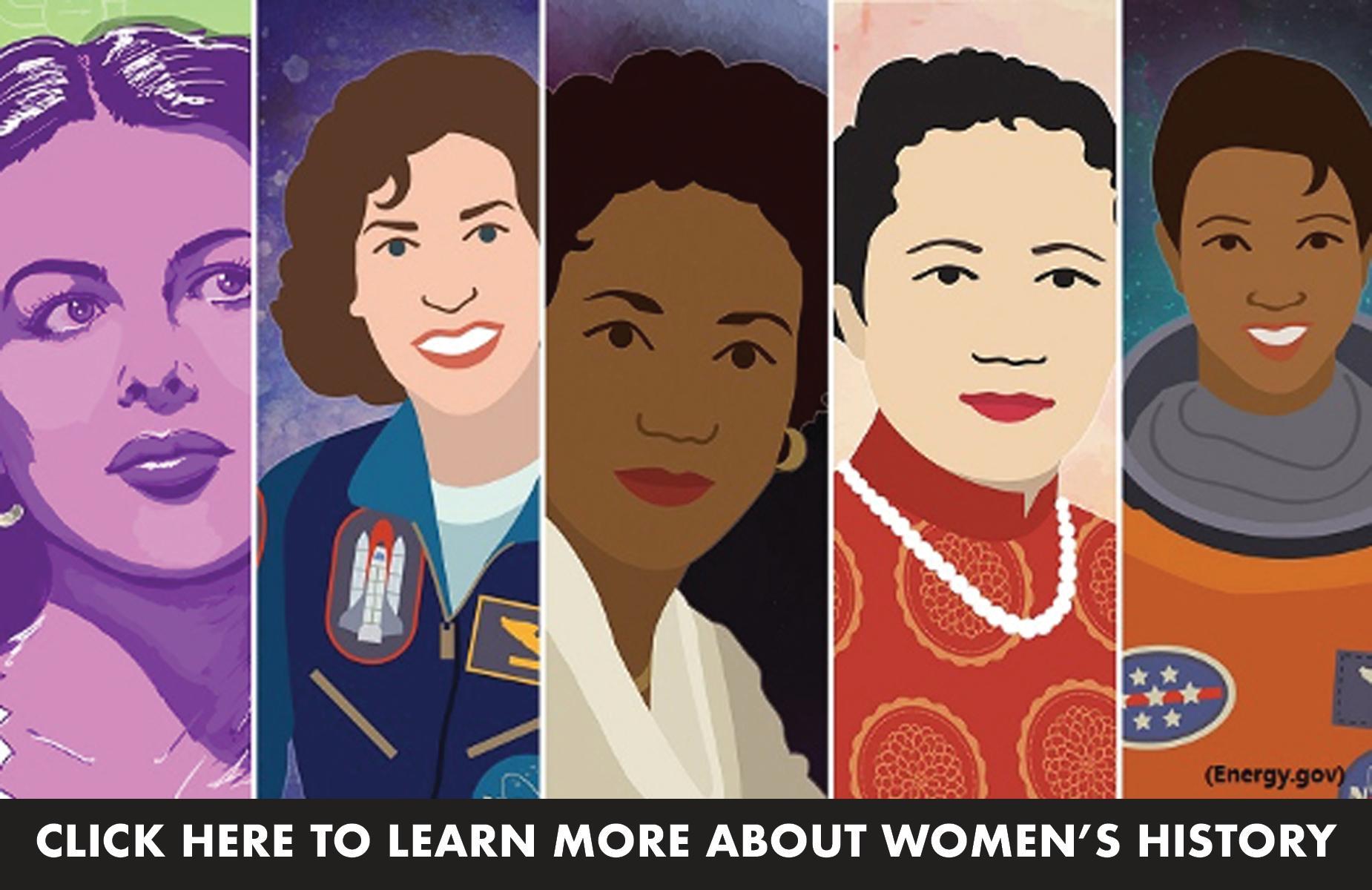Women's History Month Banner