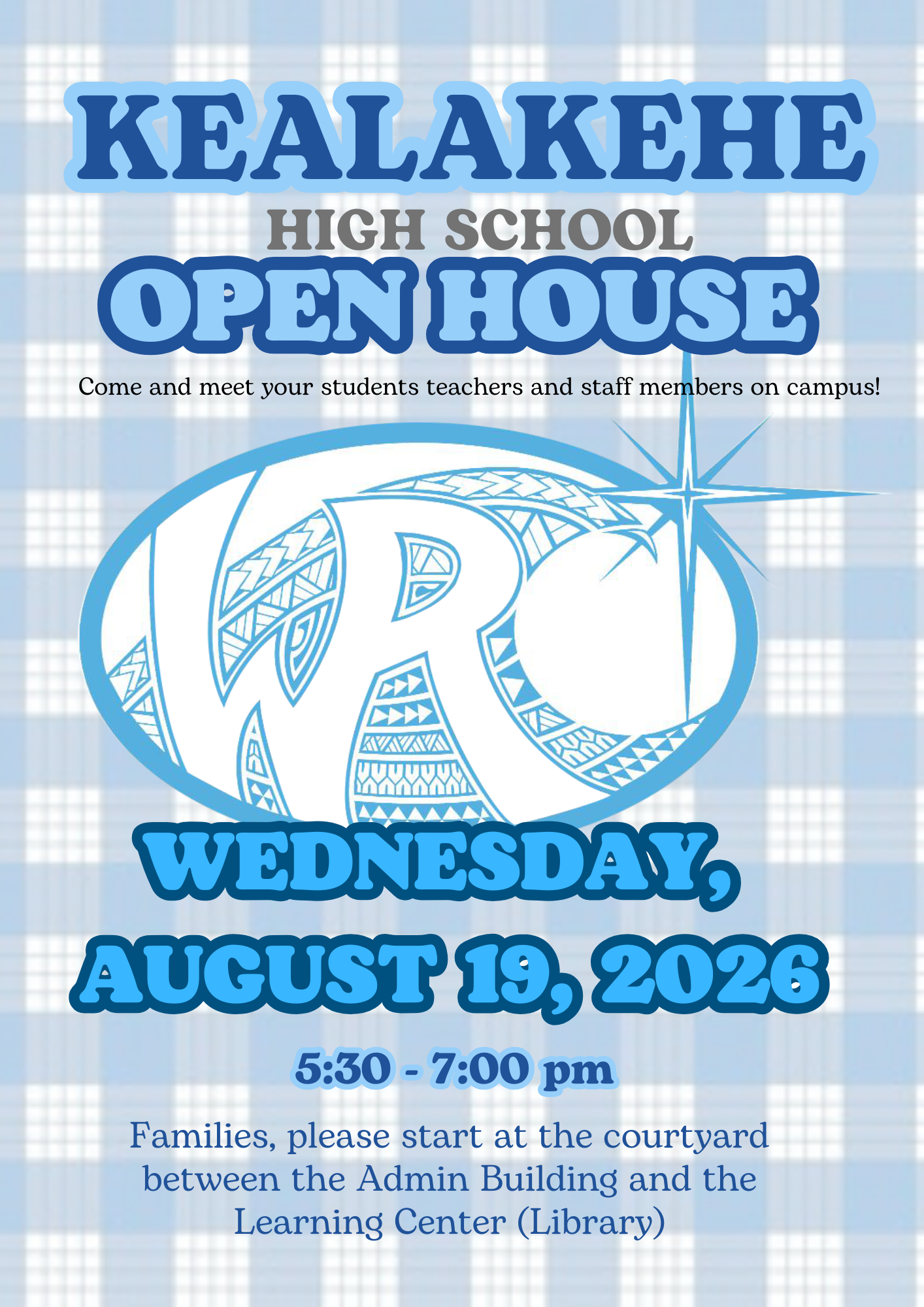 Open House - Wed. August 19th Image