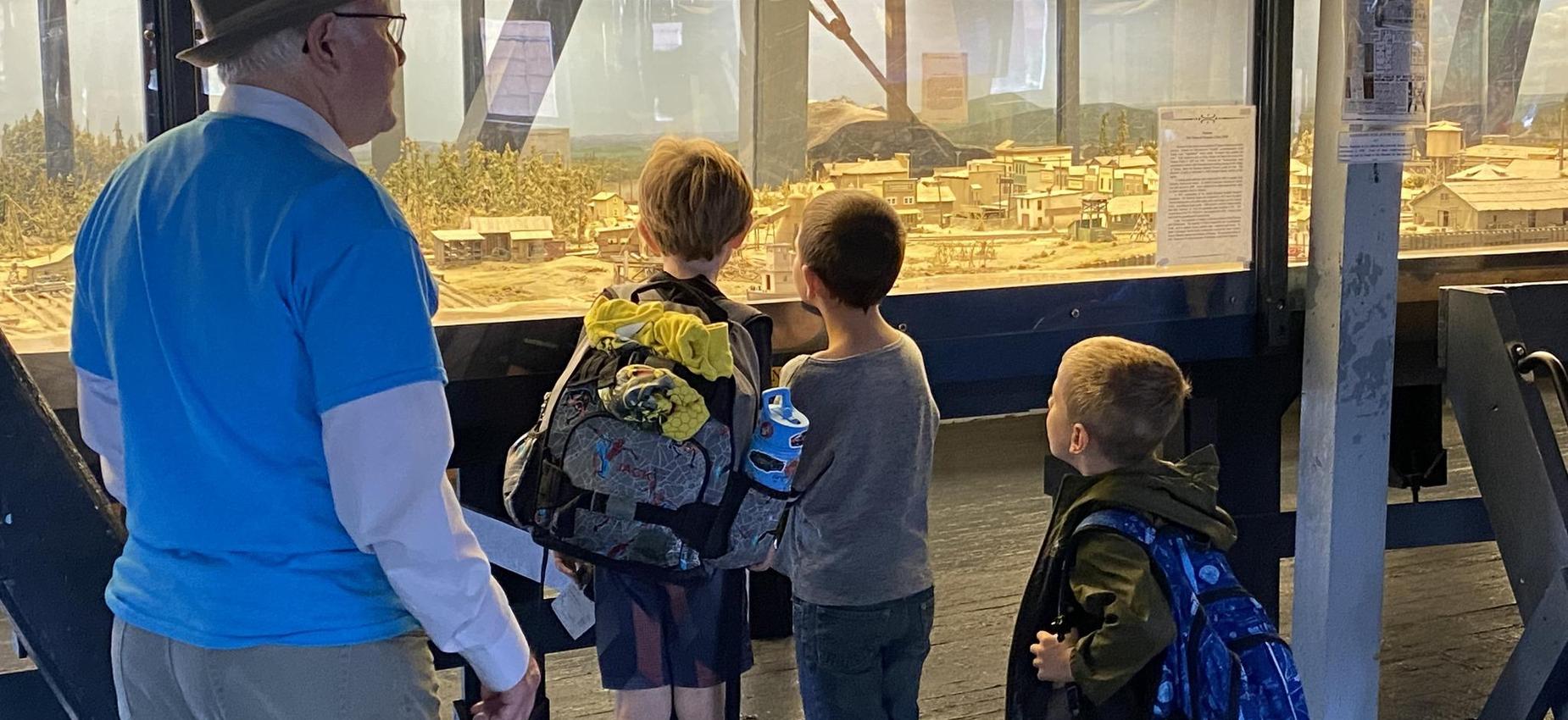 AHS Students on a field trip.