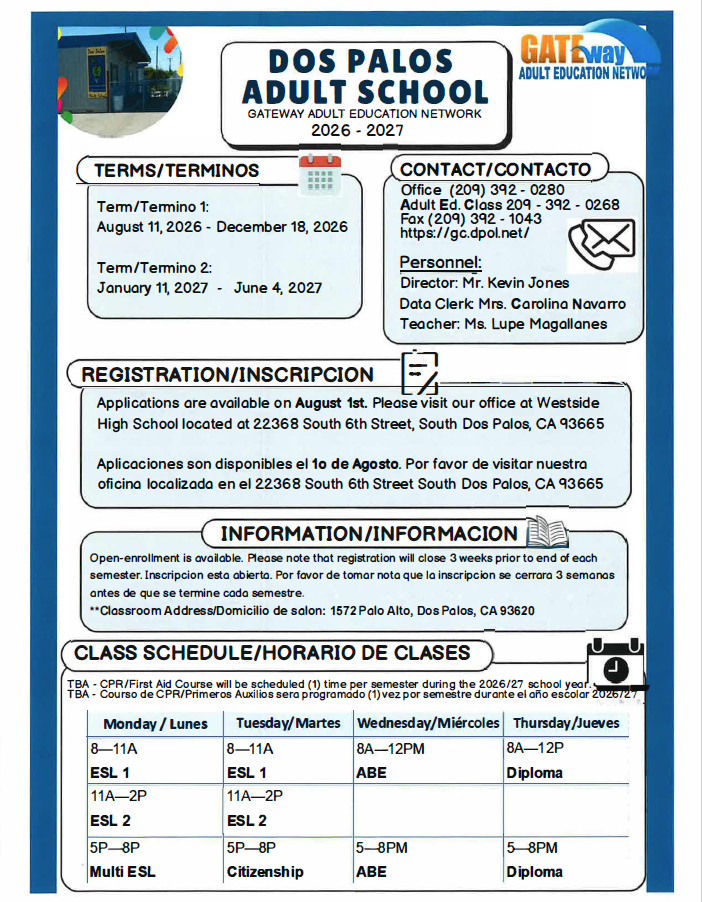 schedule