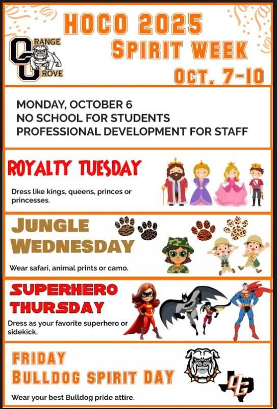 Homecoming Spirit Week Featured Photo
