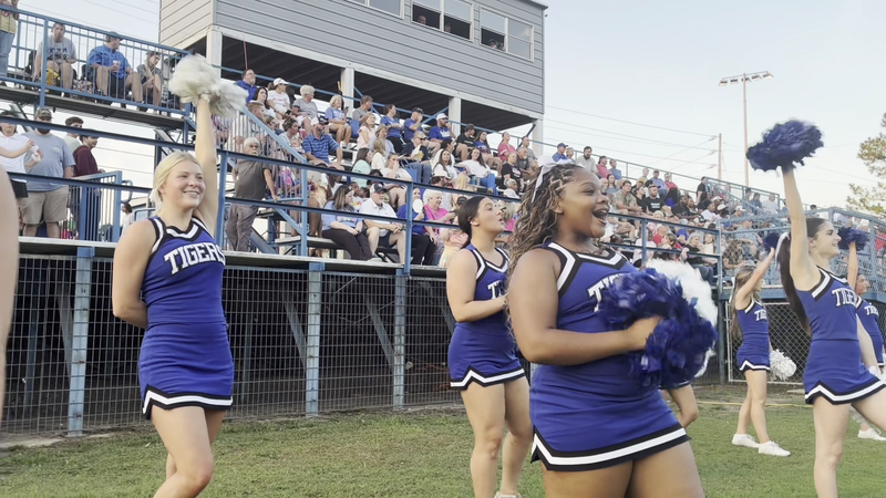 Southeast High School Football Game Action