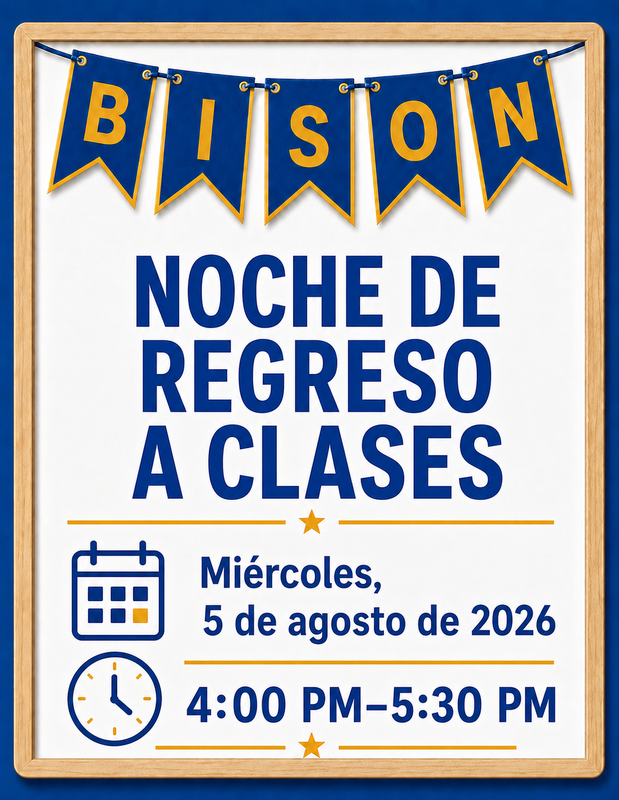 Back to School Night Spanish