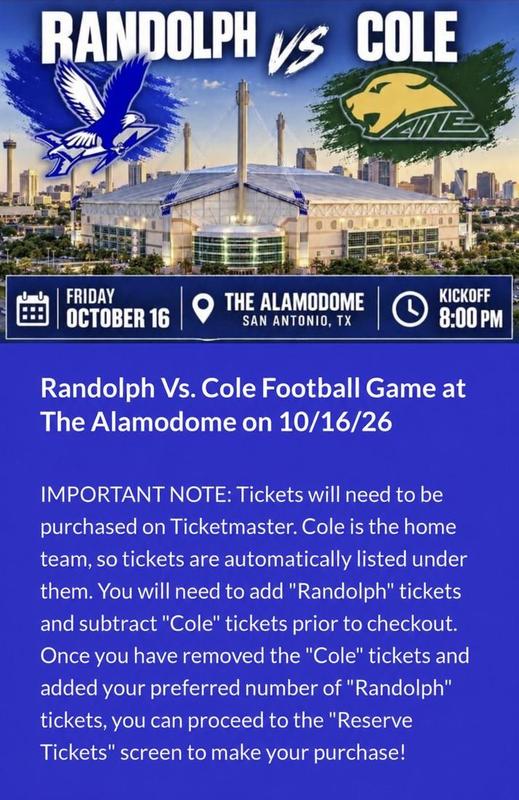 Randolph vs Cole @ the Alamo Dome