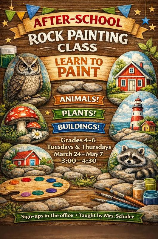 After School Rock Painting Class Featured Photo