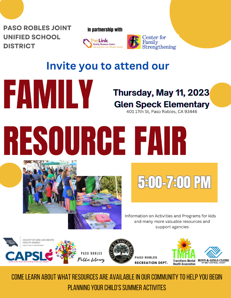 Family Resource Fair IMAGE