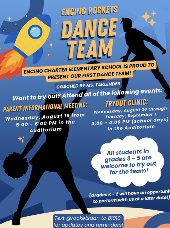 Dance Team Flyer